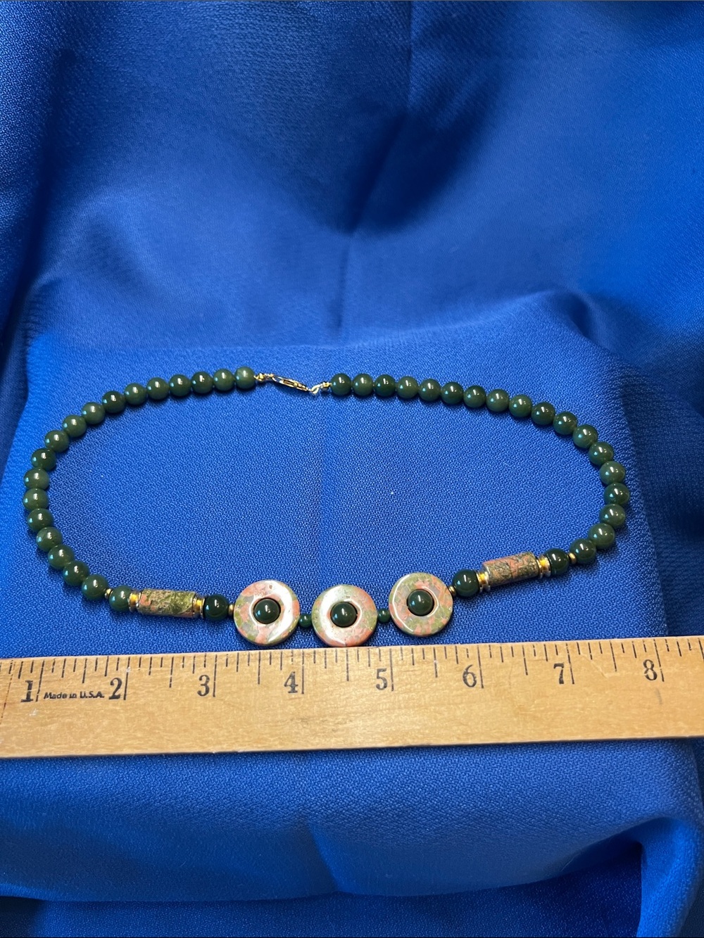 Gemstone necklace